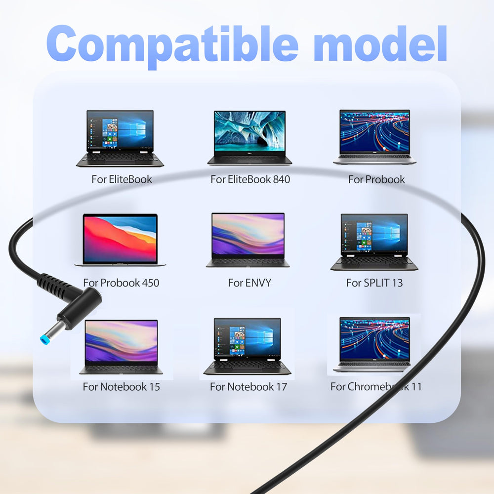 EBKK ProBook compatibility with HP ProBook x360 devices for on-the-go charging.