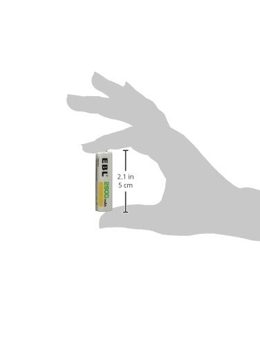 EBL AA batteries provide reliable power for everyday devices
