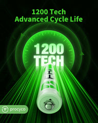 EBL 1100mAh AAA battery cell powering a remote control