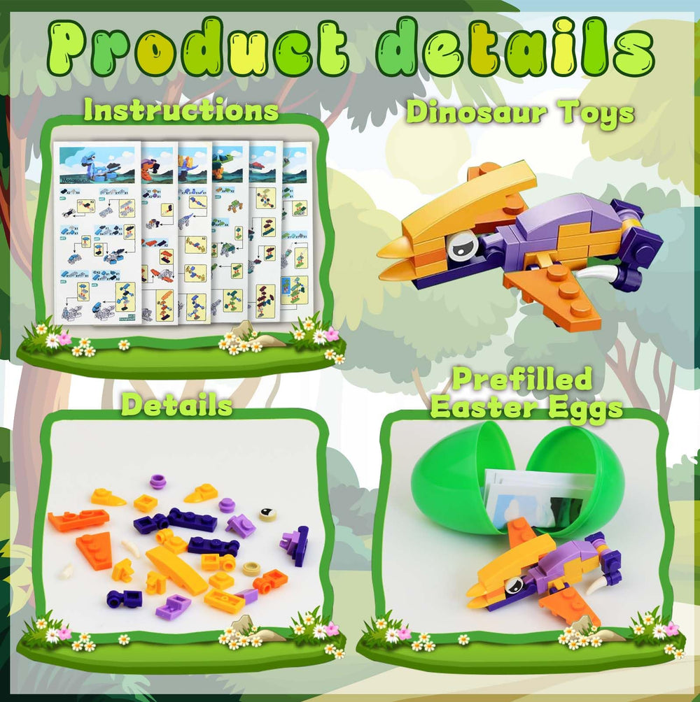 eboozone Easter eggs in a gift basket setup for Easter