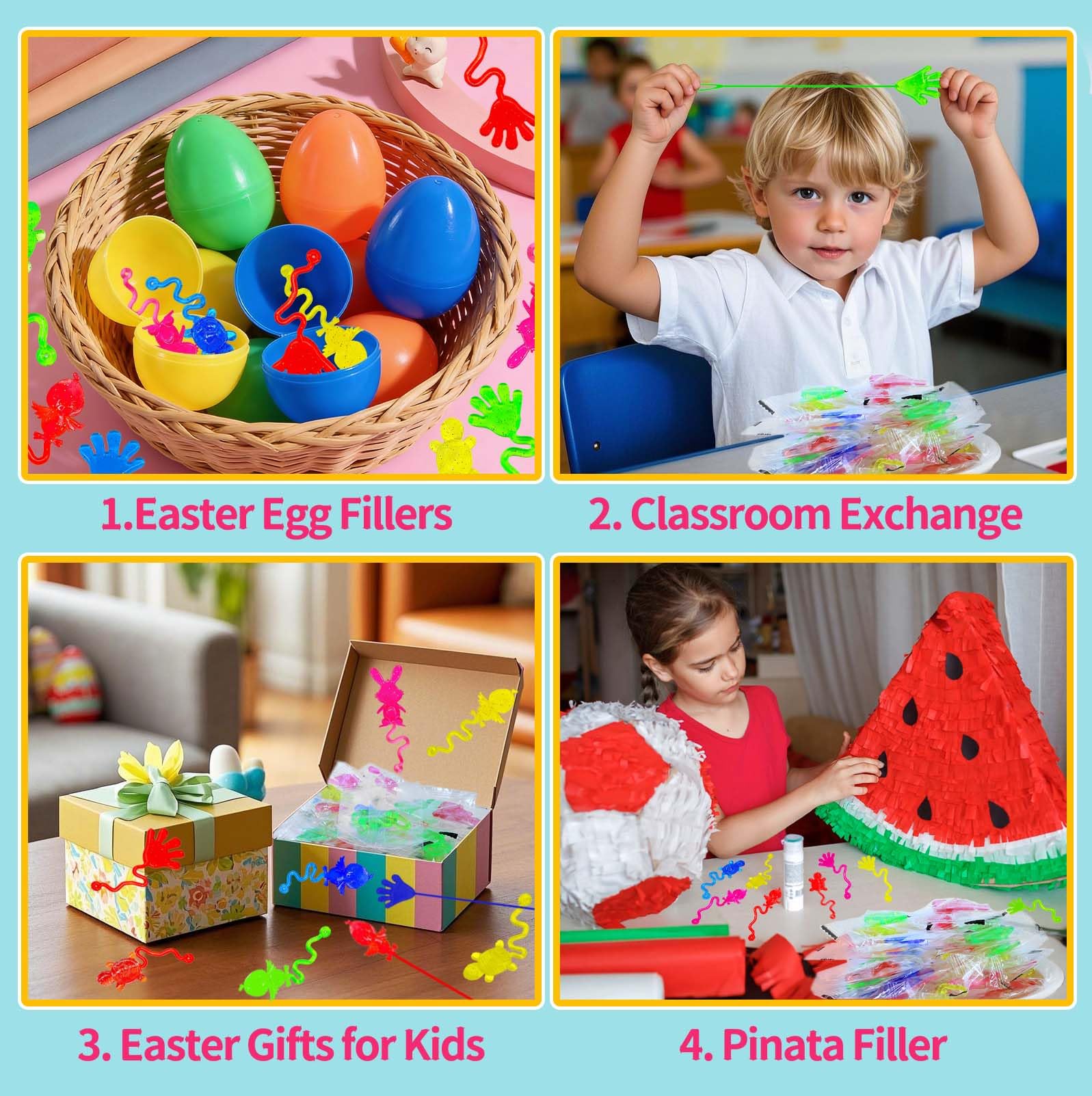 eboozone teen Easter basket filler enhances tactile play possibilities.