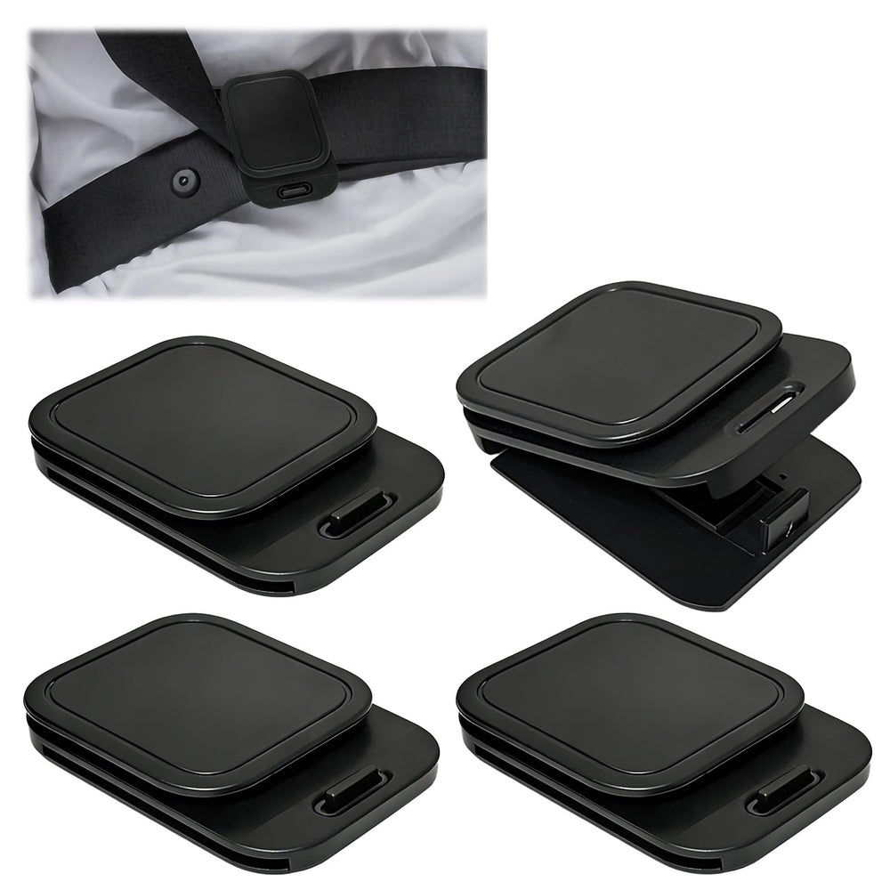 EBQOSK seatbelt clip adjustable 2.95in shows customizable height for neck comfort.