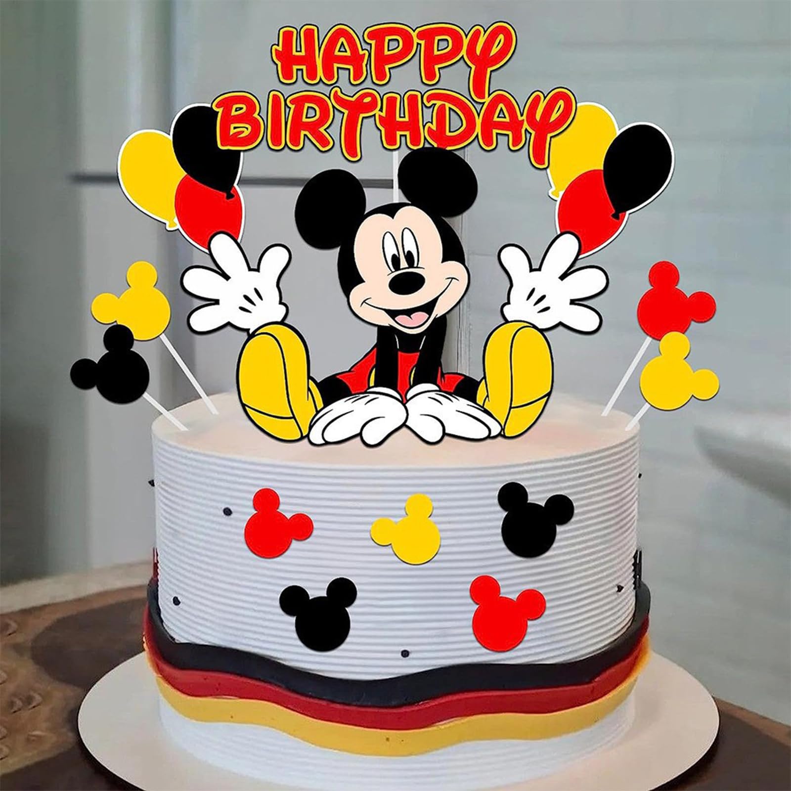 EBWHOLE themed cake decorations create a joyful, playful vibe.