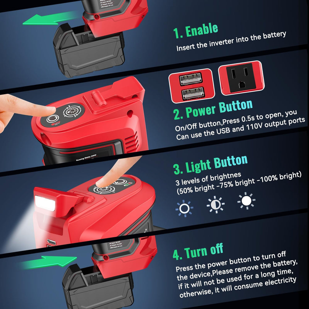 Ecarke portable power station for camping, hiking, and outdoor adventures.