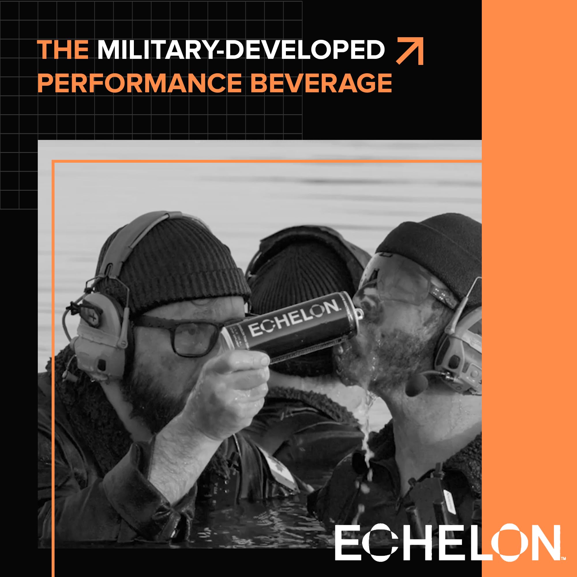 Echelon Mango Reaper ingredients panel emphasizes vegan formula and fiber.