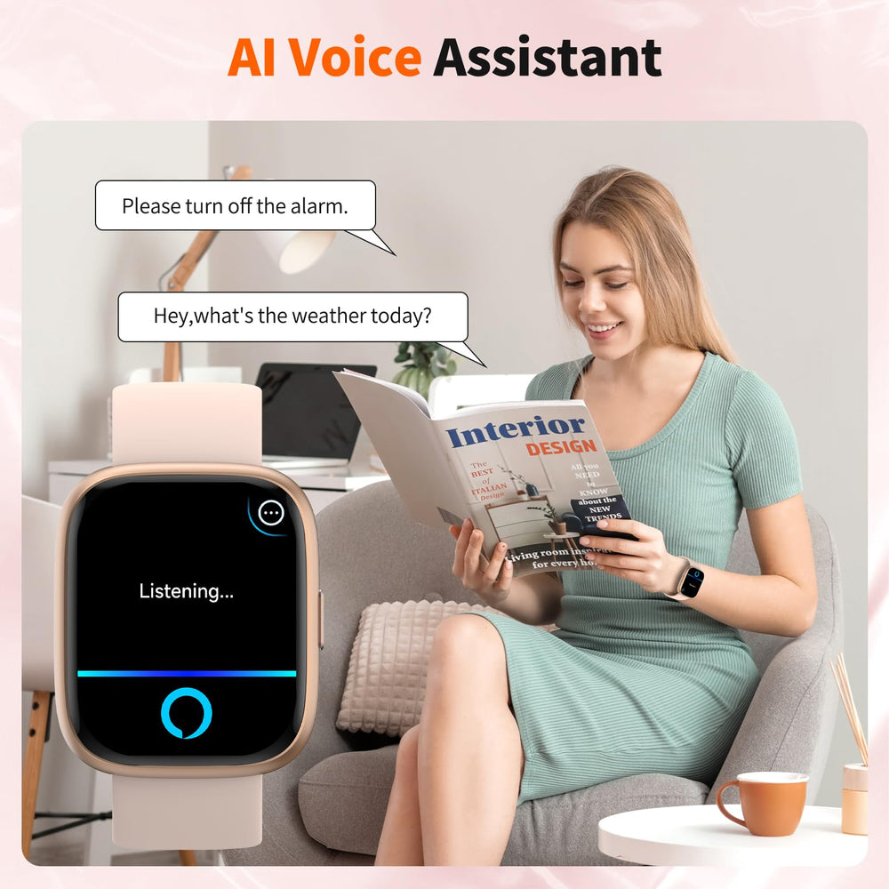 EchoByte BT5.3 calling with mic and speaker enables clear on-wrist calls