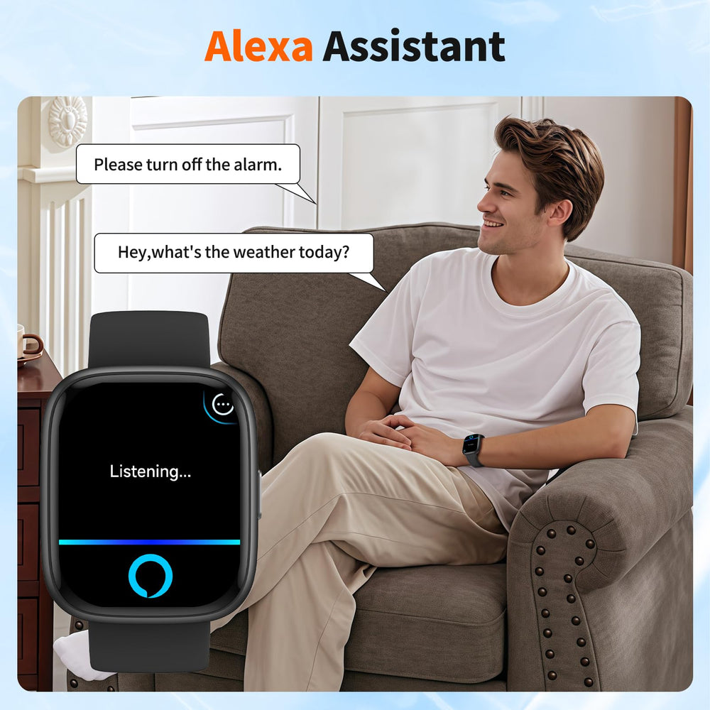 EchoByte BT5.3 calling smartwatch with crystal audio on wrist.