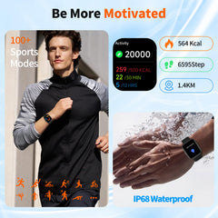 EchoByte health-tracking smartwatch monitors heart rate and sleep patterns.