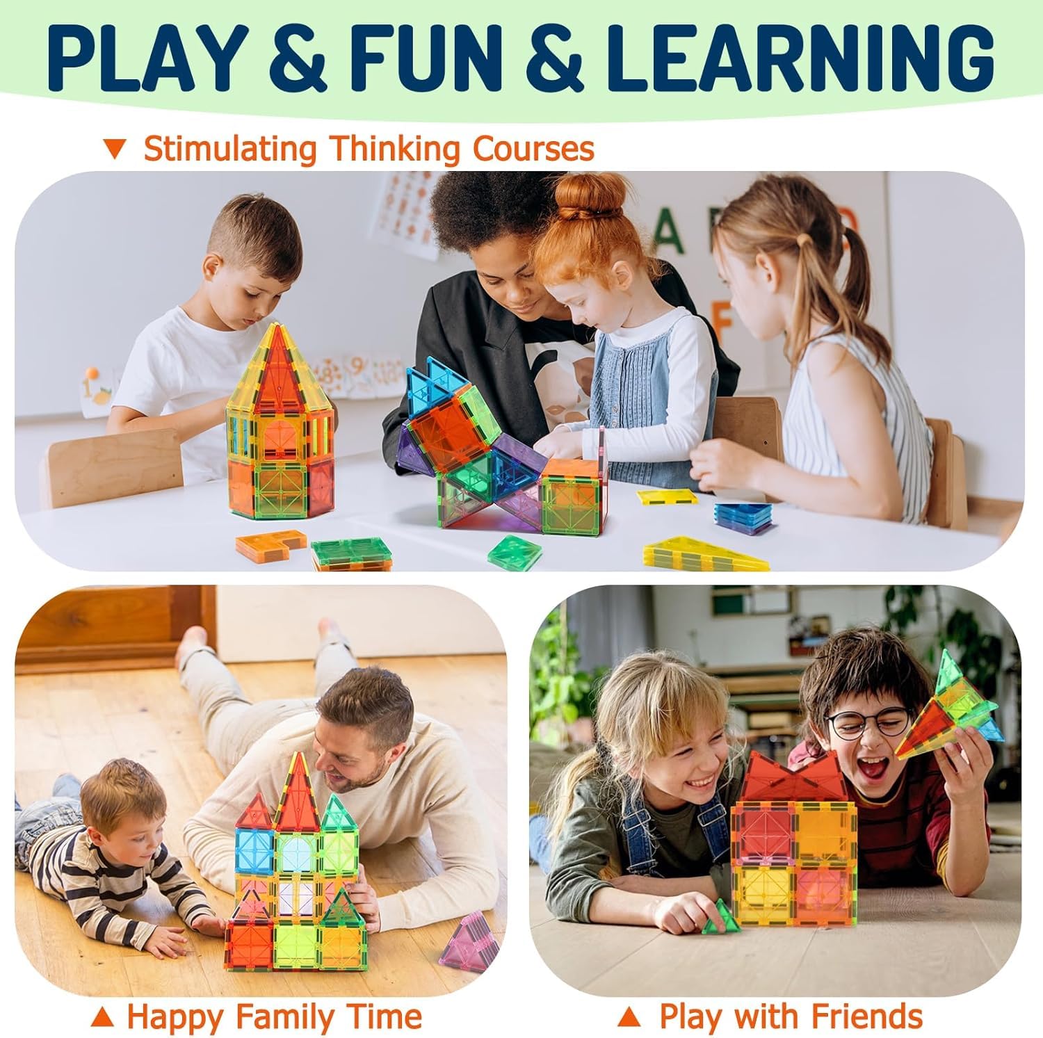 EchoPlan educational toy set designed to encourage teamwork and problem solving.