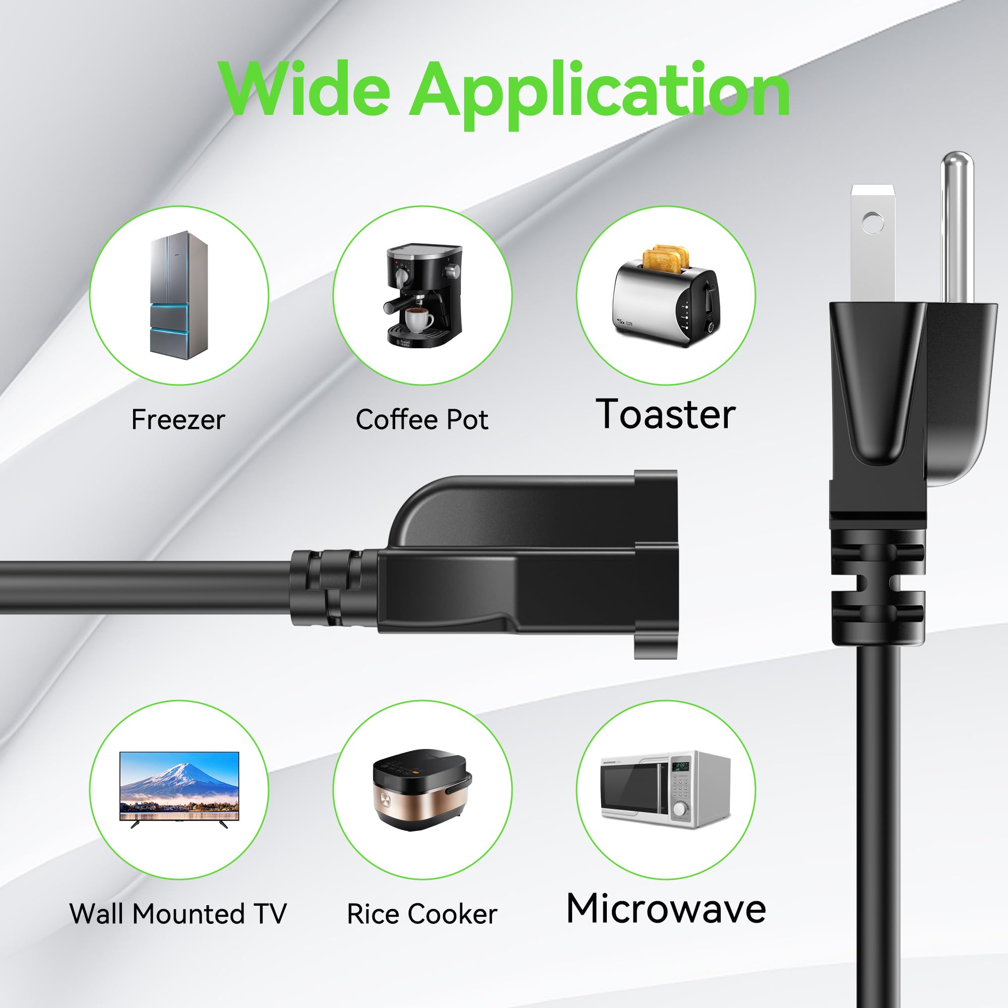 ecjtu waterproof SJTW extension cord for outdoor use