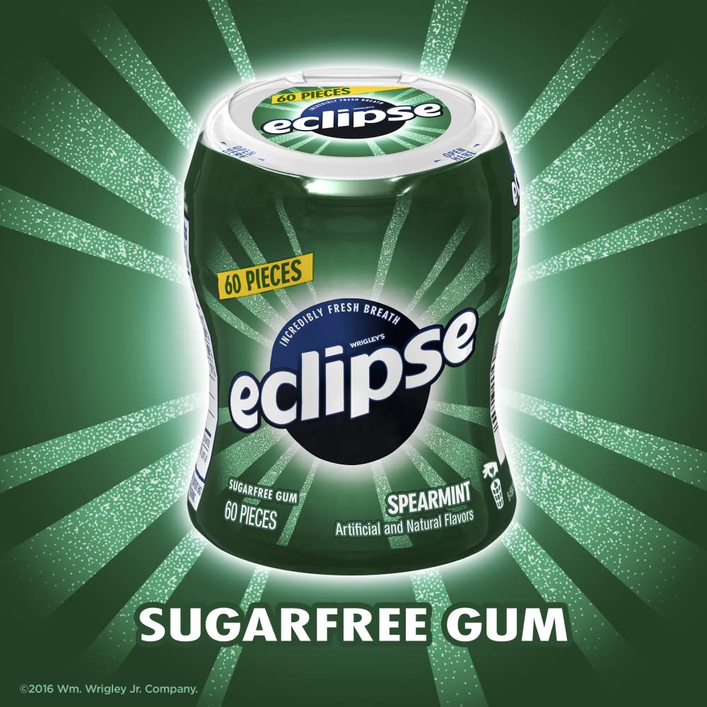 Gum after meal for quick breath refresh with ECLIPSE.