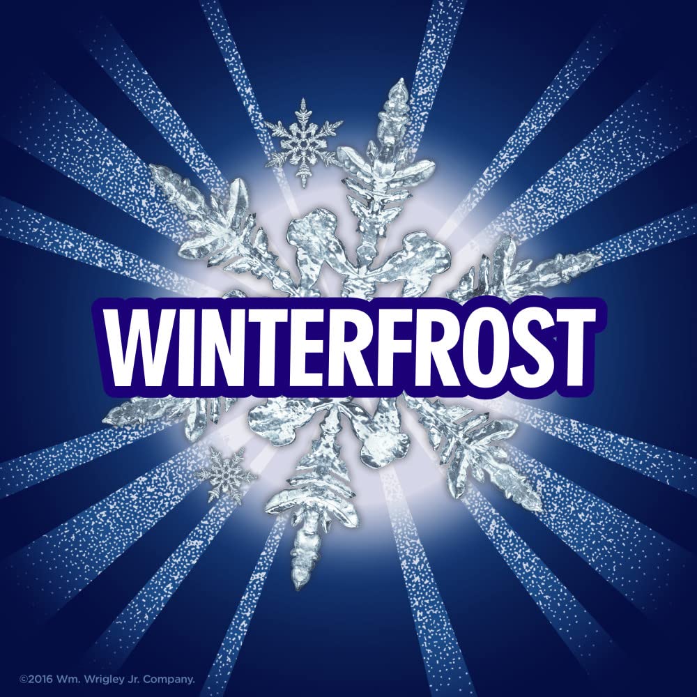 Eclipse Winterfrost gum shown in a pocket-friendly pack for travel-ready freshness.
