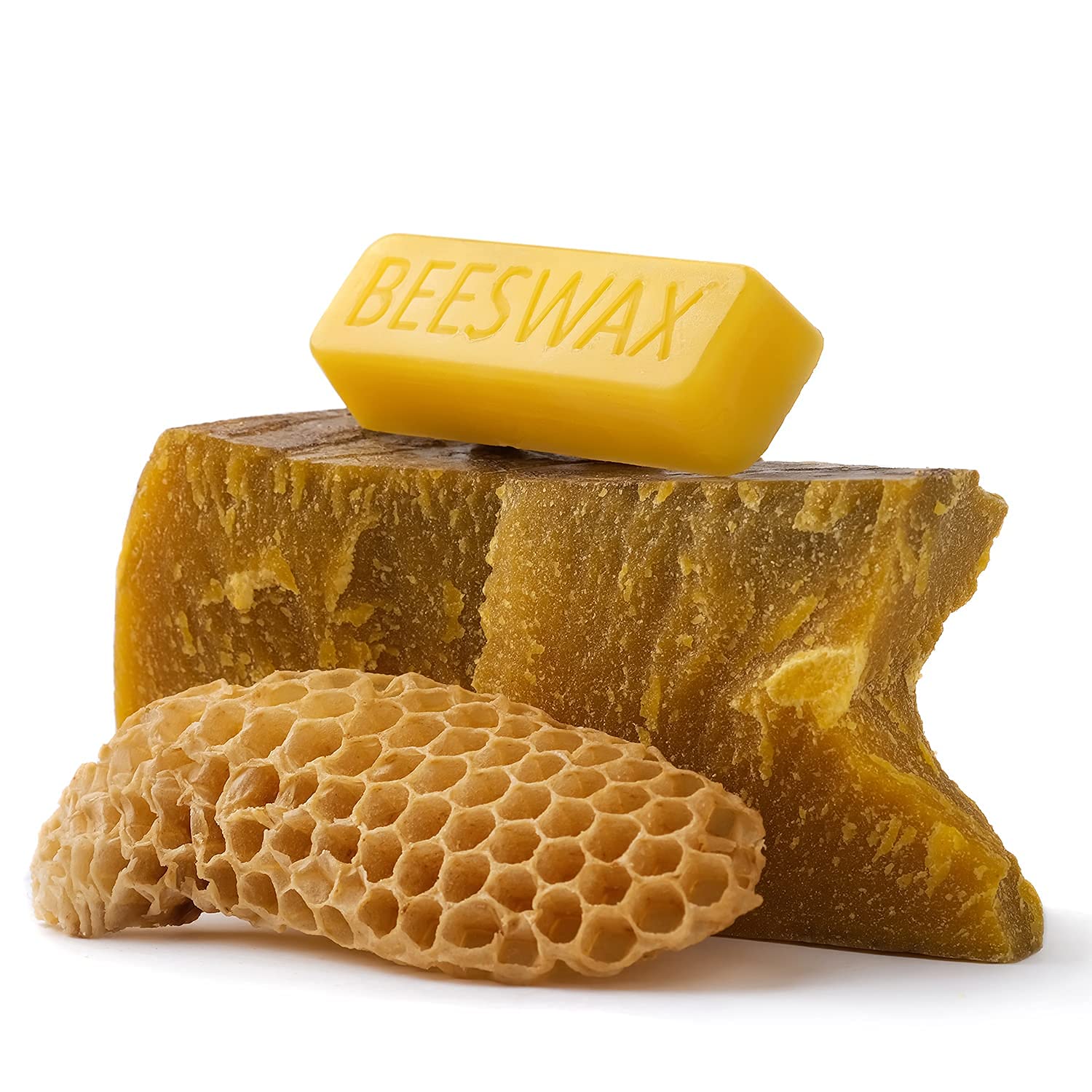 Measuring tools with Eco Lux beeswax blocks emphasize precise, mess-free crafting.