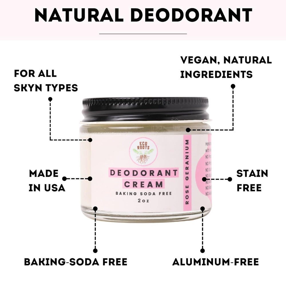Eco Roots deodorant suitable for private areas use