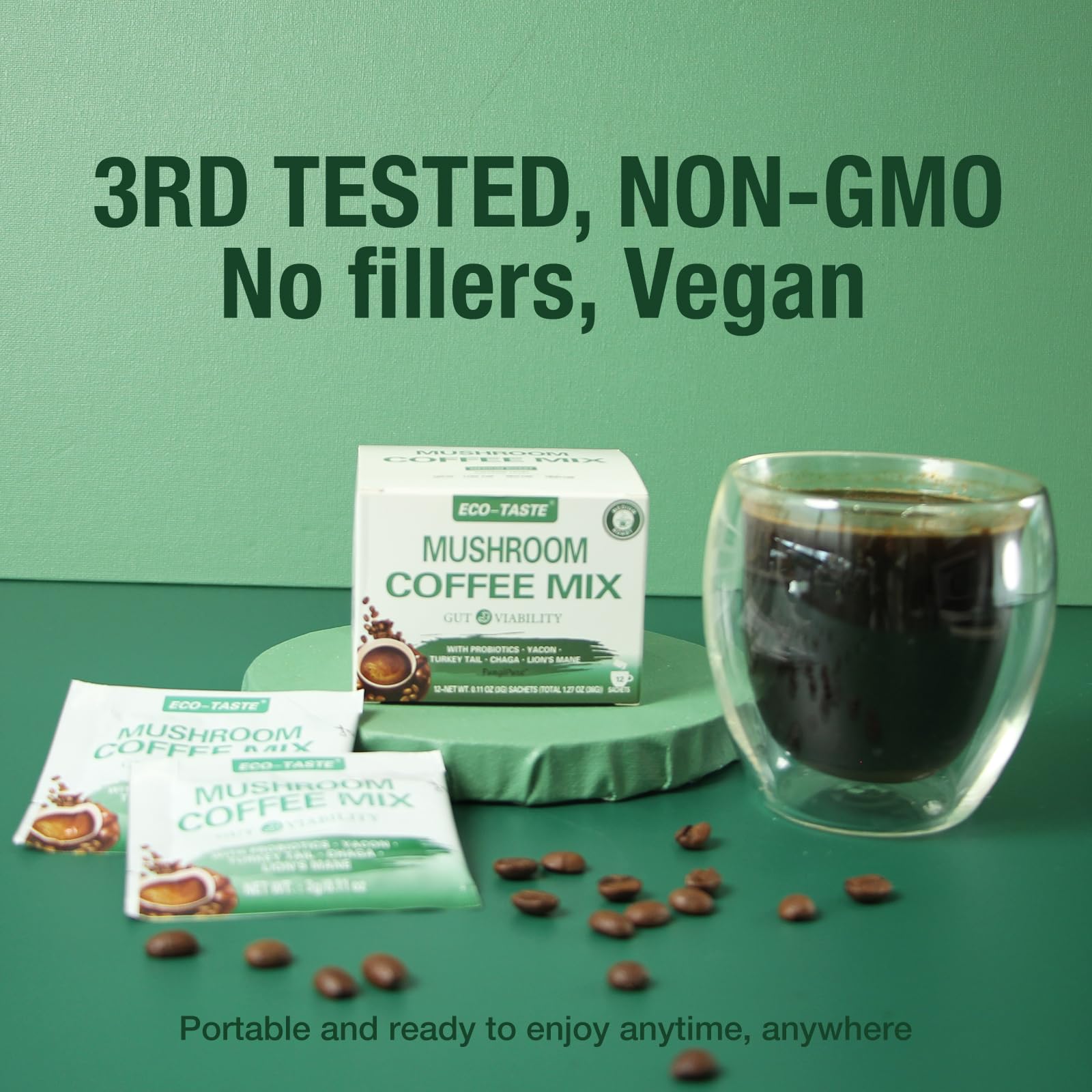 ECO-TASTE pack supports vegan, keto, and gluten-free lifestyles