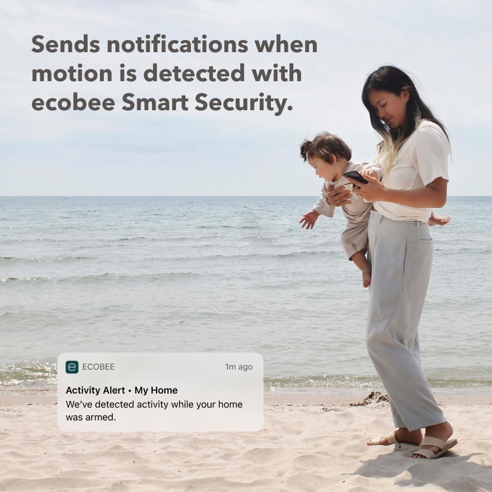 ecobee Smart Sensor 2 Pack bedroom comfort keeps nights evenly cooled or warmed