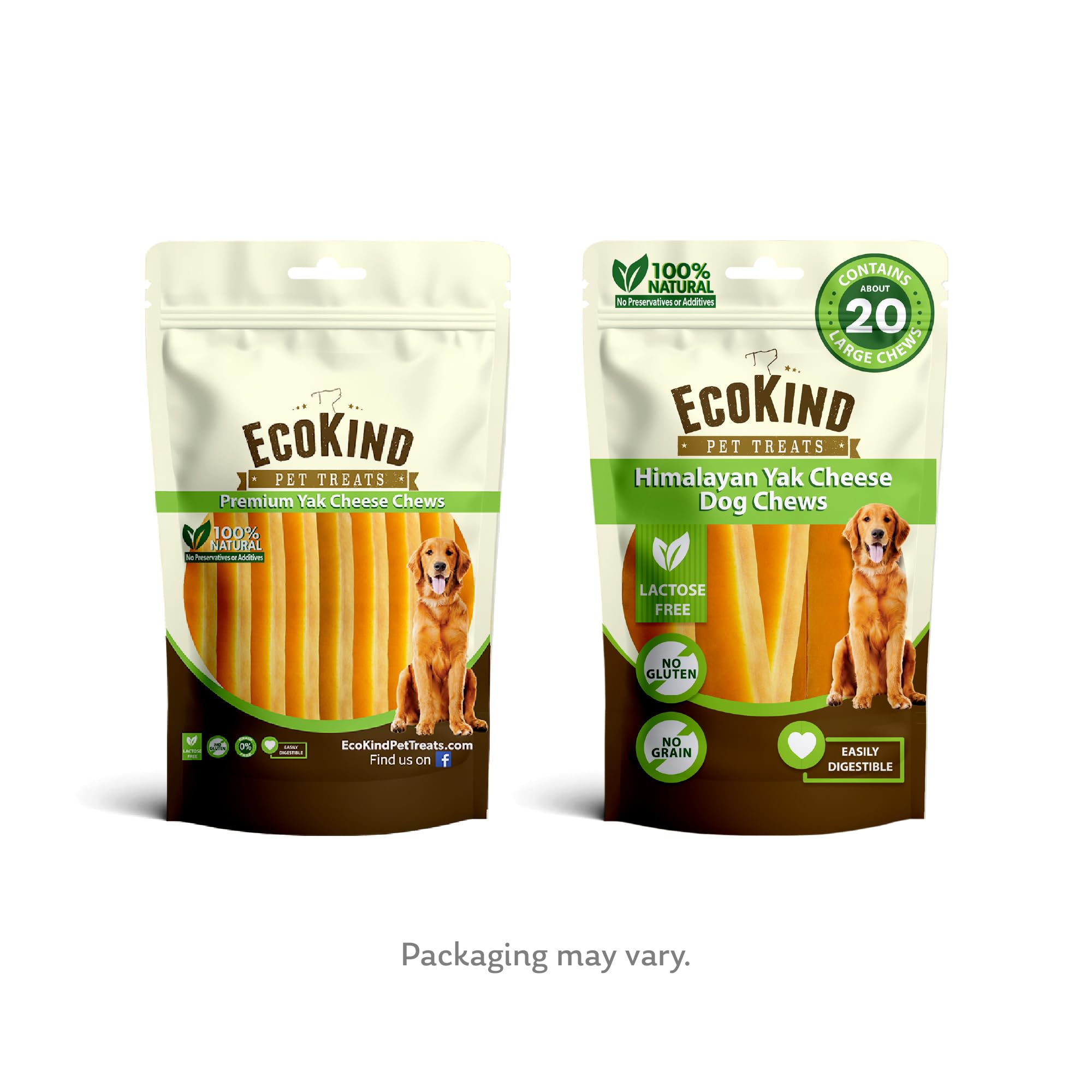 EcoKind Premium Gold packaging showcases quality and satisfaction commitment