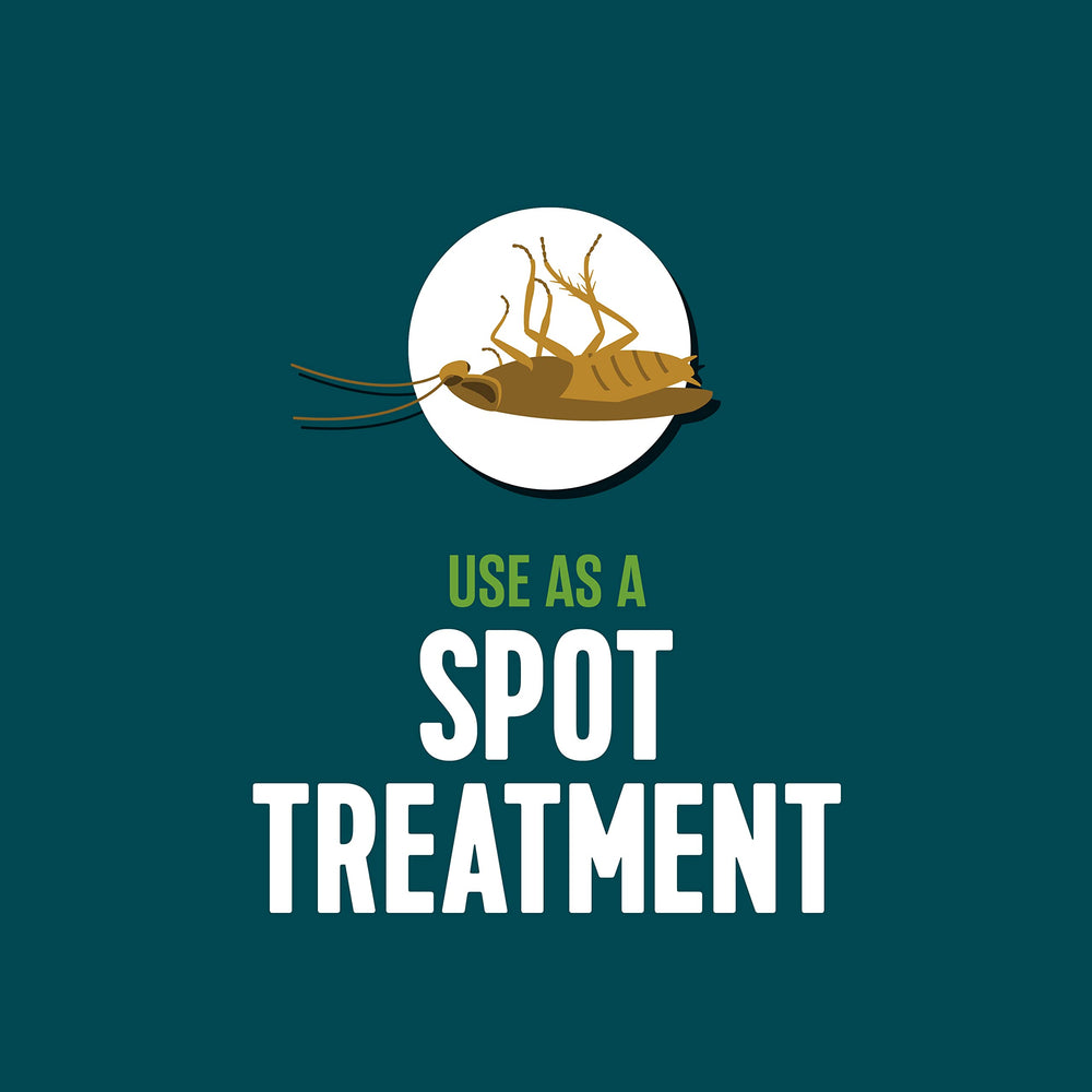 Outdoor use on doors and window frames deters pests at entry points.