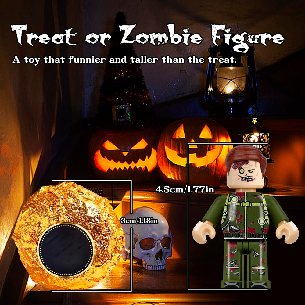 econoLED zombie figures showcase premium printing for collectible display