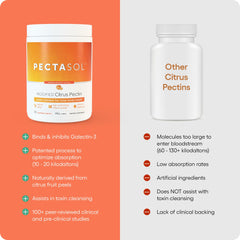 PectaSol tangerine chewable serving ready for easy daily intake