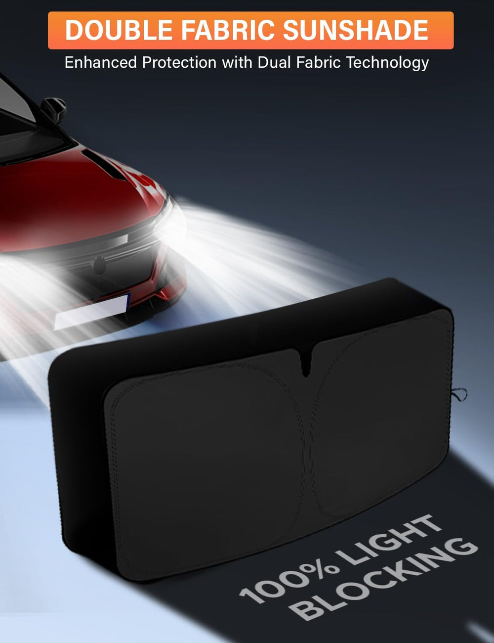 EcoNour custom-fit Civic sunshade for 2022-2026 models