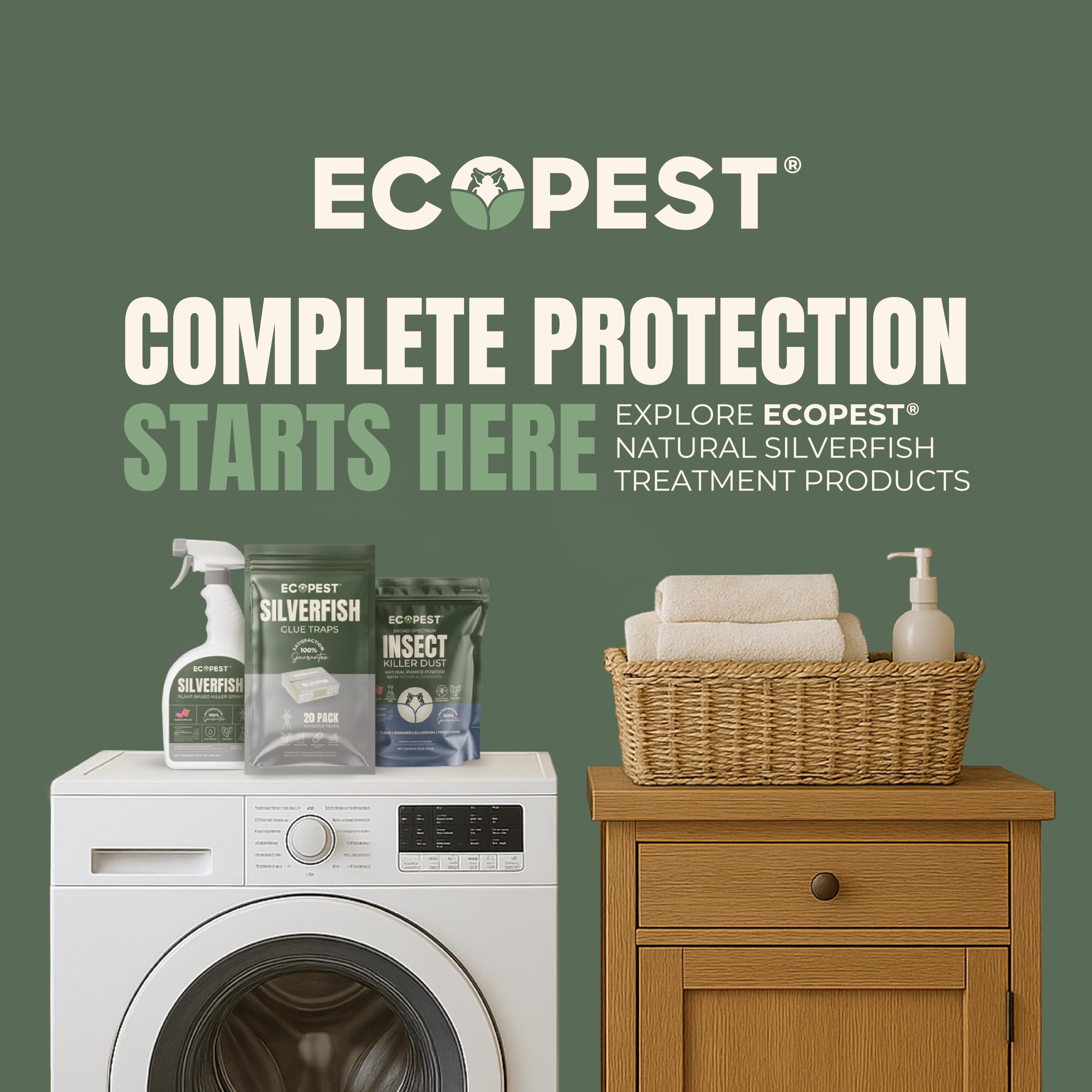 EcoPest Made-in-USA label image highlighting GMP production