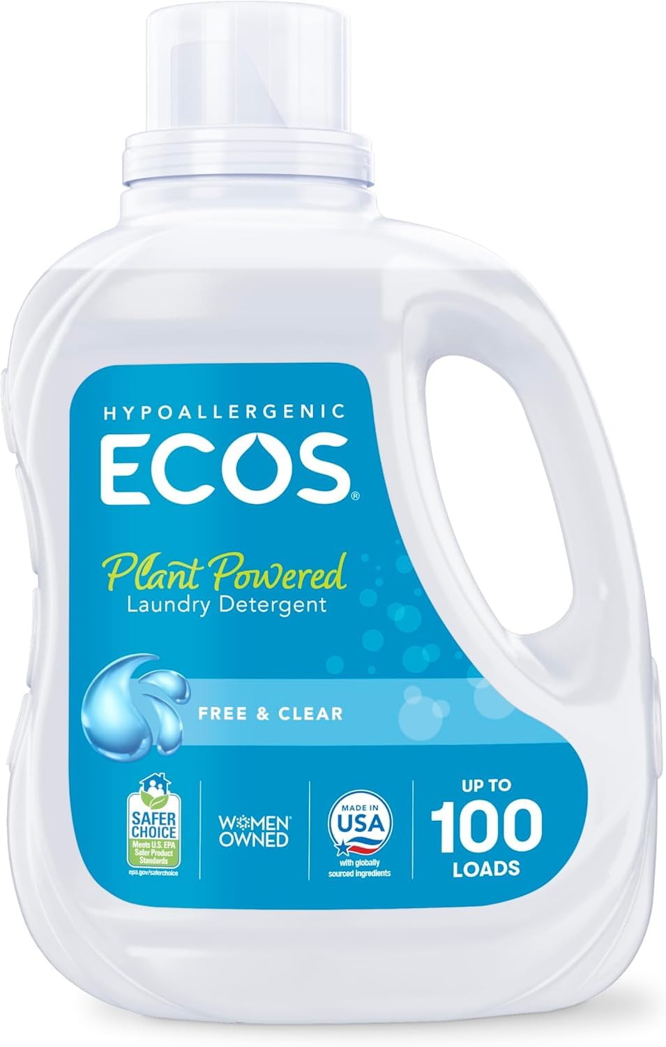 ECOS detergent on dark clothing helps preserve colors