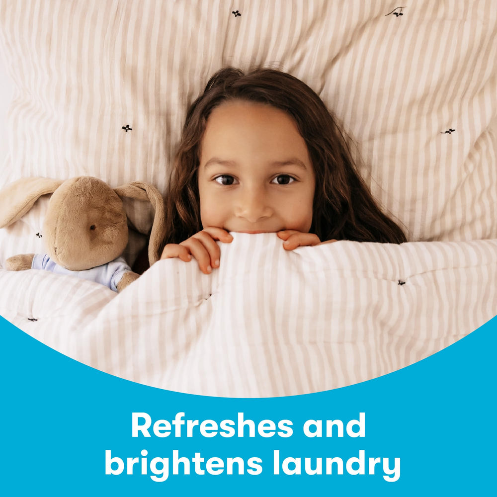 ECOS OXO BRITE brightens colors, keeping fabrics vibrant after washes.