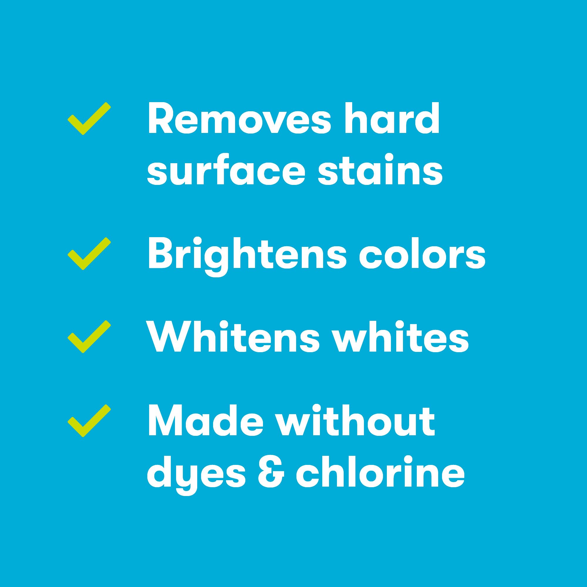 ECOS OXO BRITE whites restored for crisp, clean laundry results.