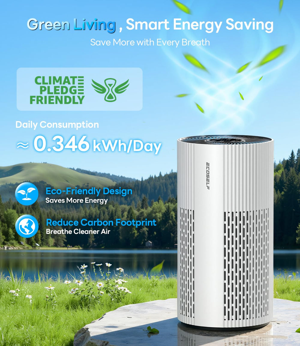 ECOSELF HAP604 quiet operation minimizes disturbance during daily use