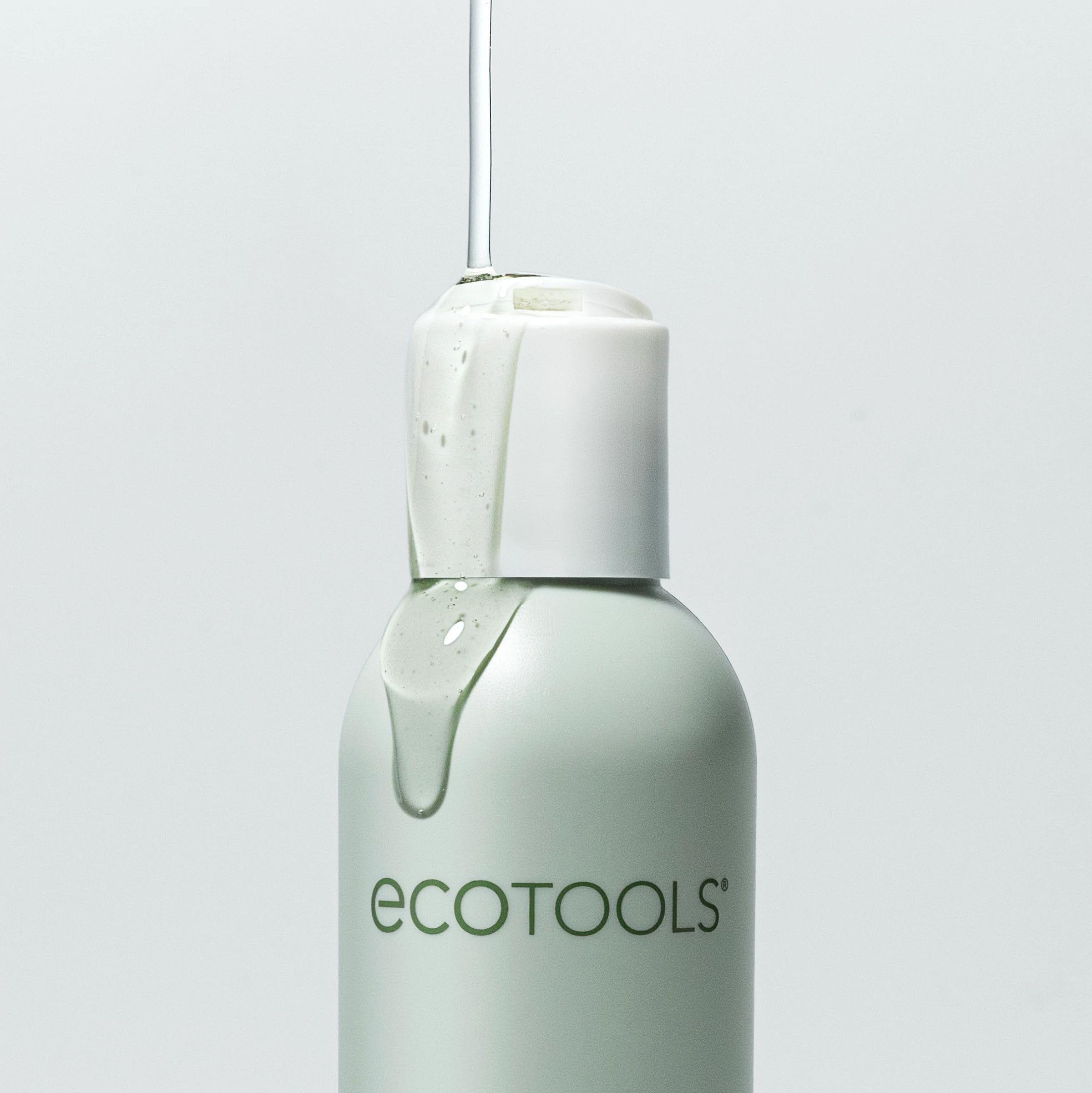 EcoTools vegan cruelty-free symbol reinforces ethical, clean beauty choices.