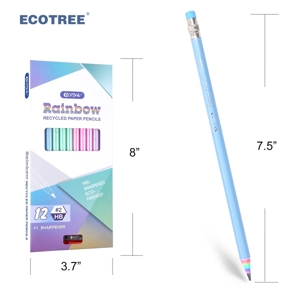 ECOTREE back-to-school rainbow pencils, a practical and gift-ready choice