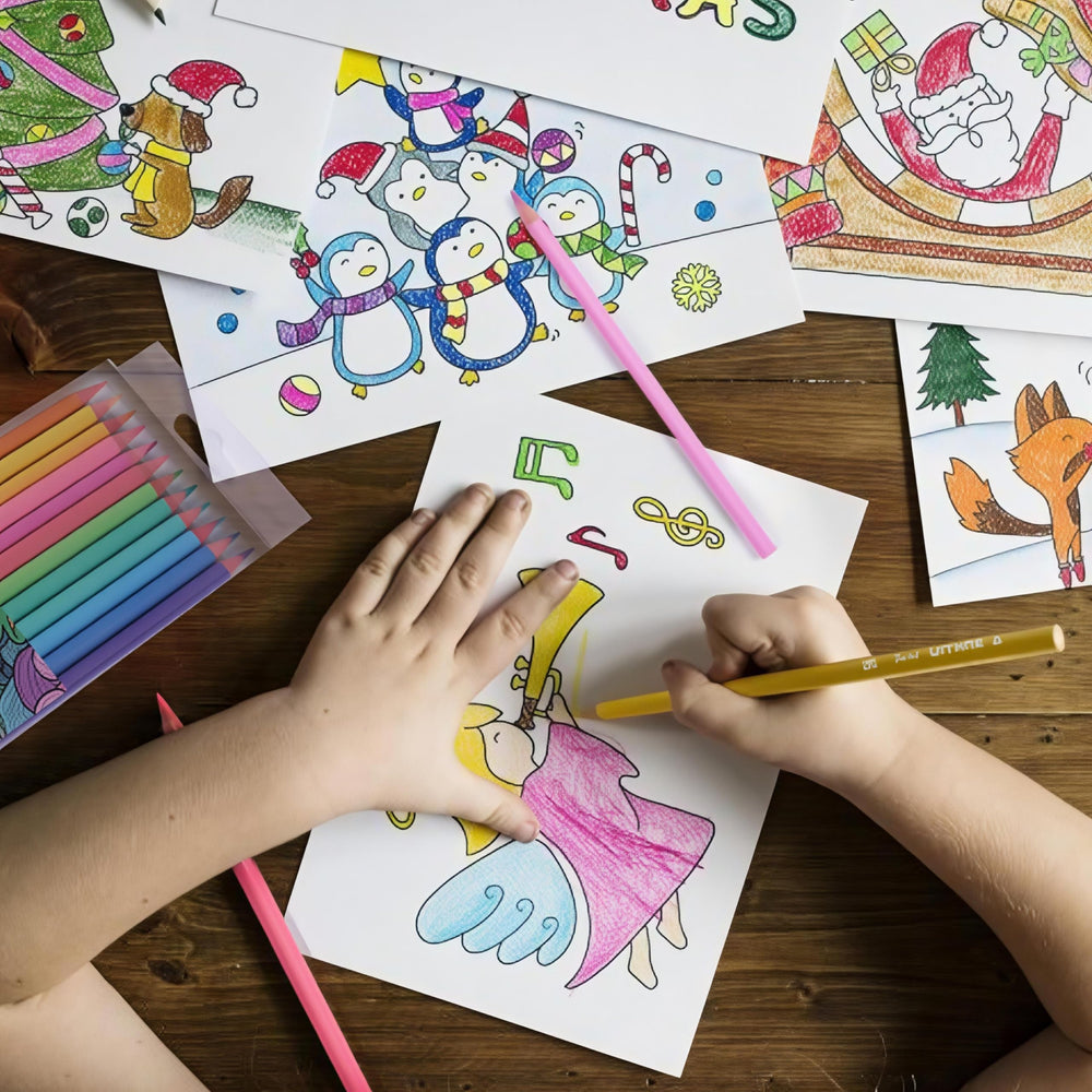 ECOTREE pastel pencils are ideal for school, home, and gifts.