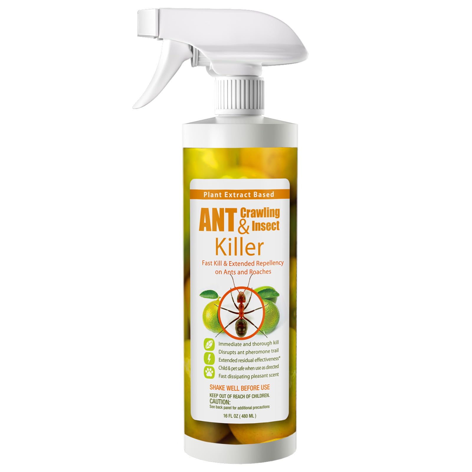 EcoVenger ant killer 16oz citrus bottle for indoor and outdoor control