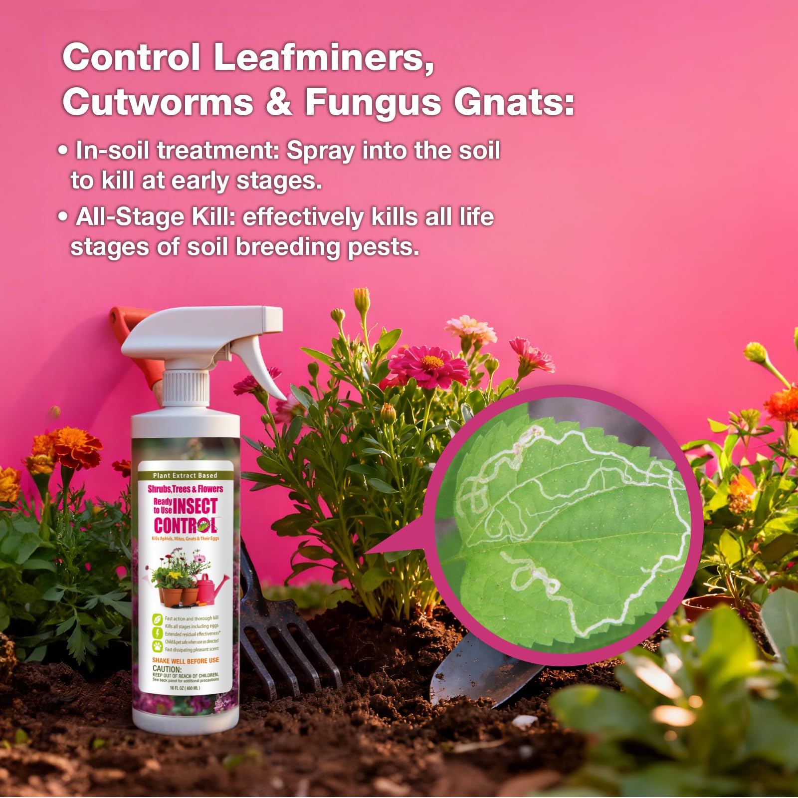 EcoVenger Garden Insect Control indoor outdoor use showcases versatile pest control