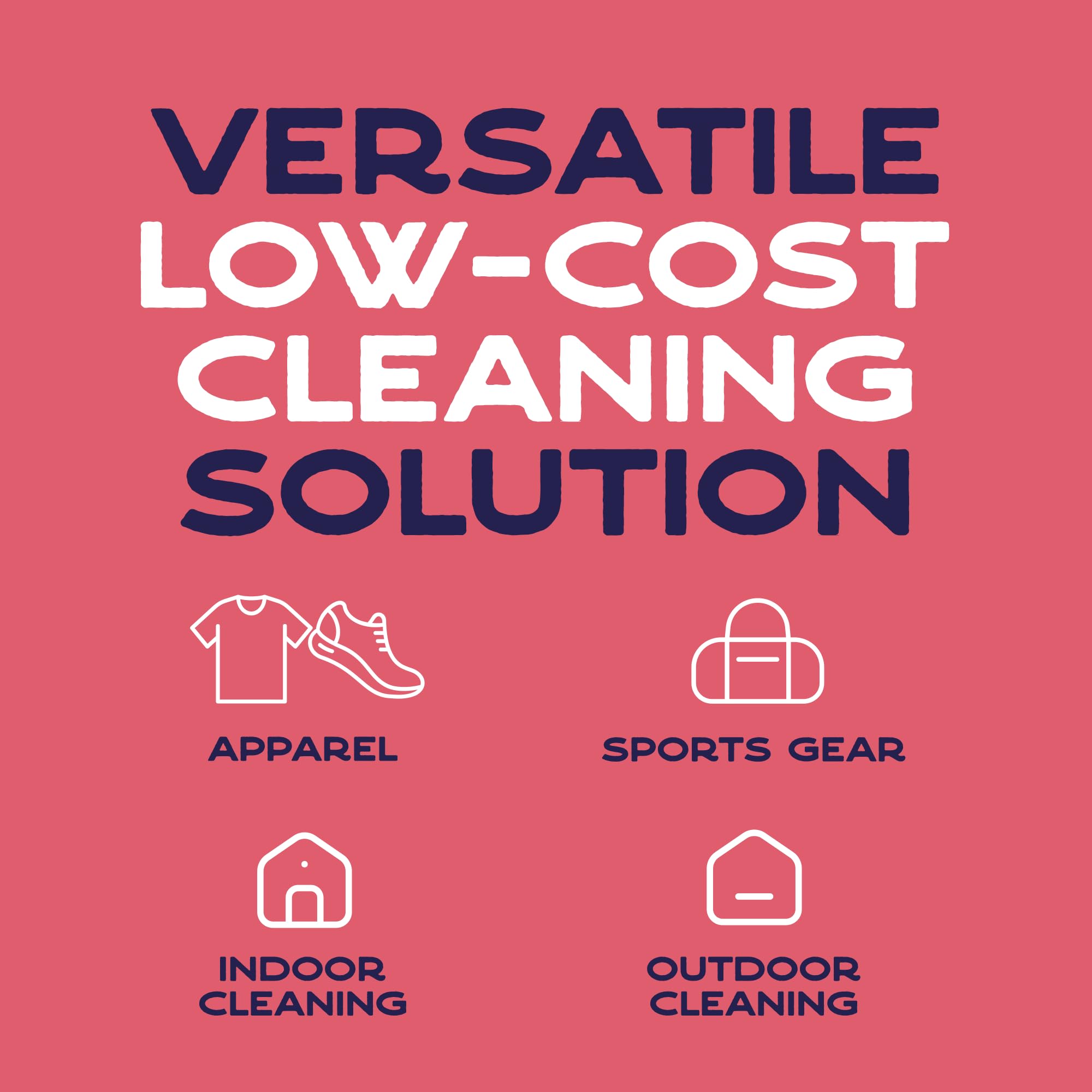 Ecoxall shoe cleaner powder revives white sneakers and fabrics