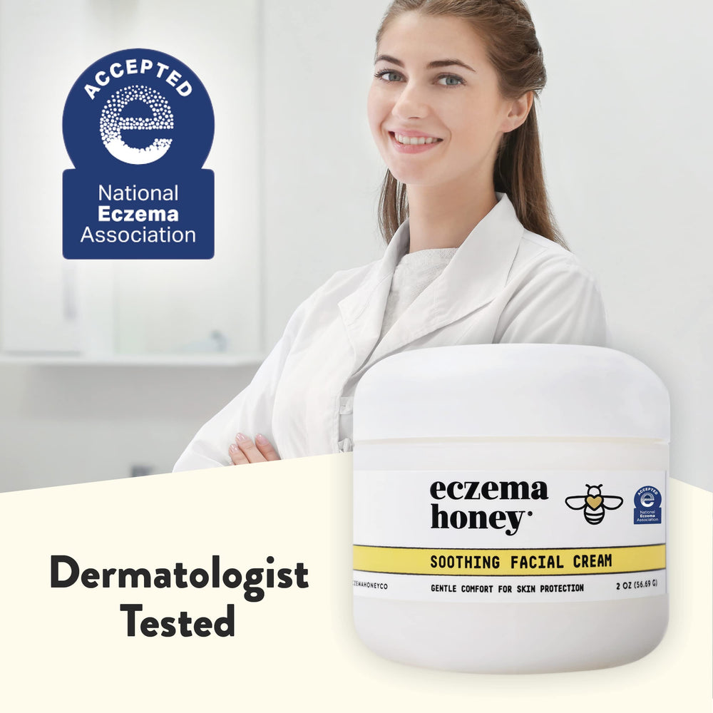 ECZEMA HONEY certification badge signals Leaping Bunny cruelty-free status
