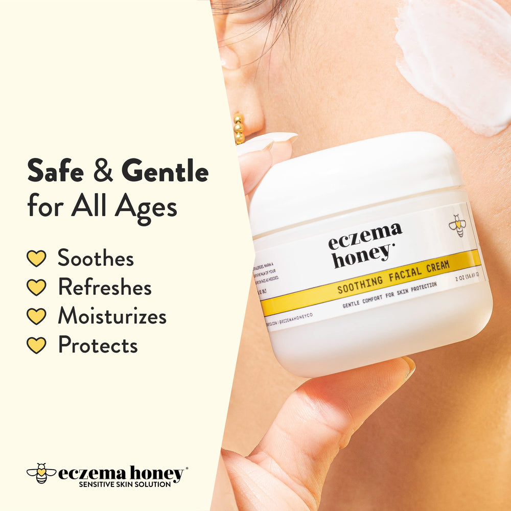 ECZEMA HONEY lip-care application provides gentle moisture during flare-ups