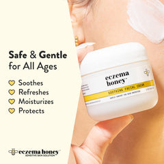 ECZEMA HONEY lip-care application provides gentle moisture during flare-ups