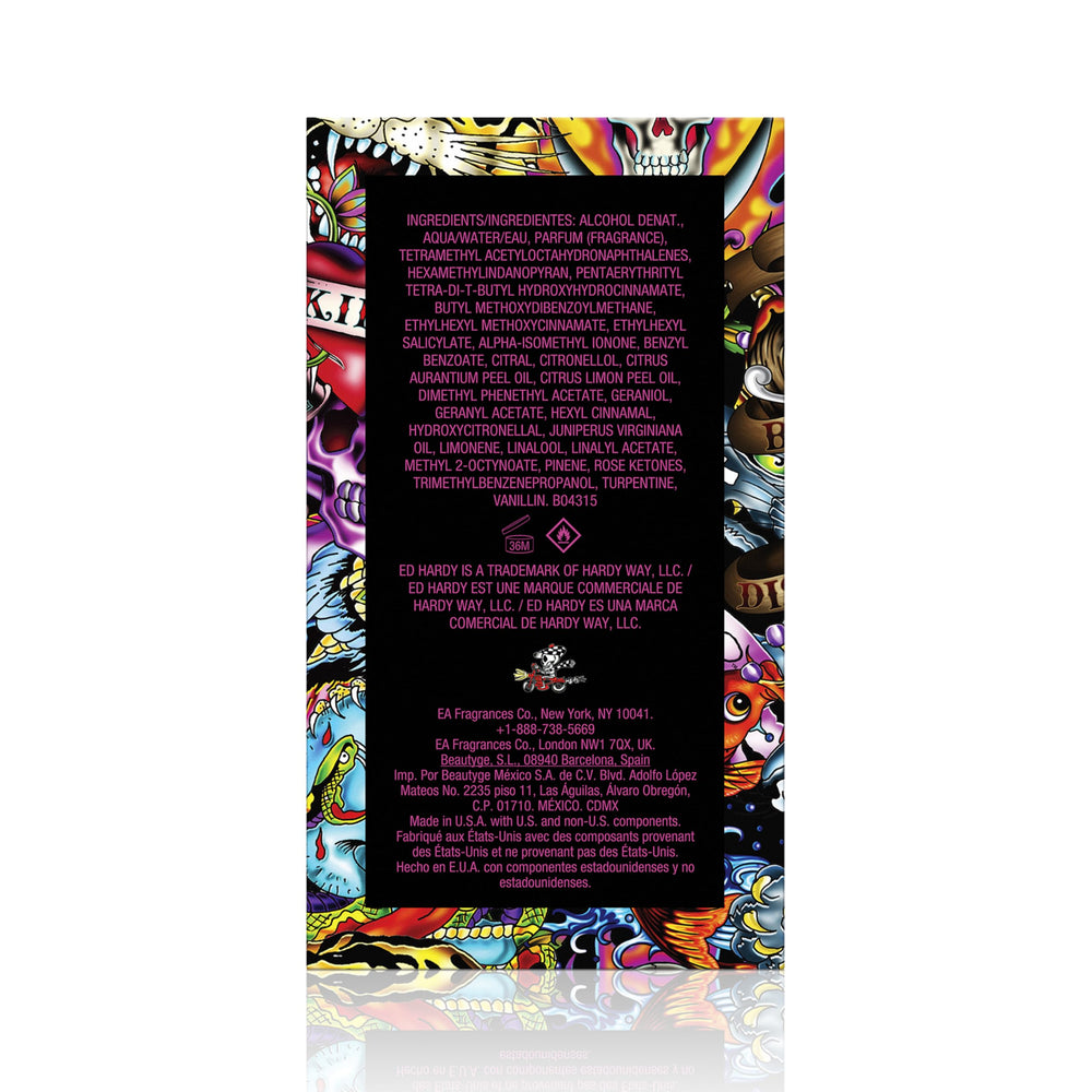 ED HARDY Hearts & Daggers packaging image highlighting premium presentation and gifting appeal.
