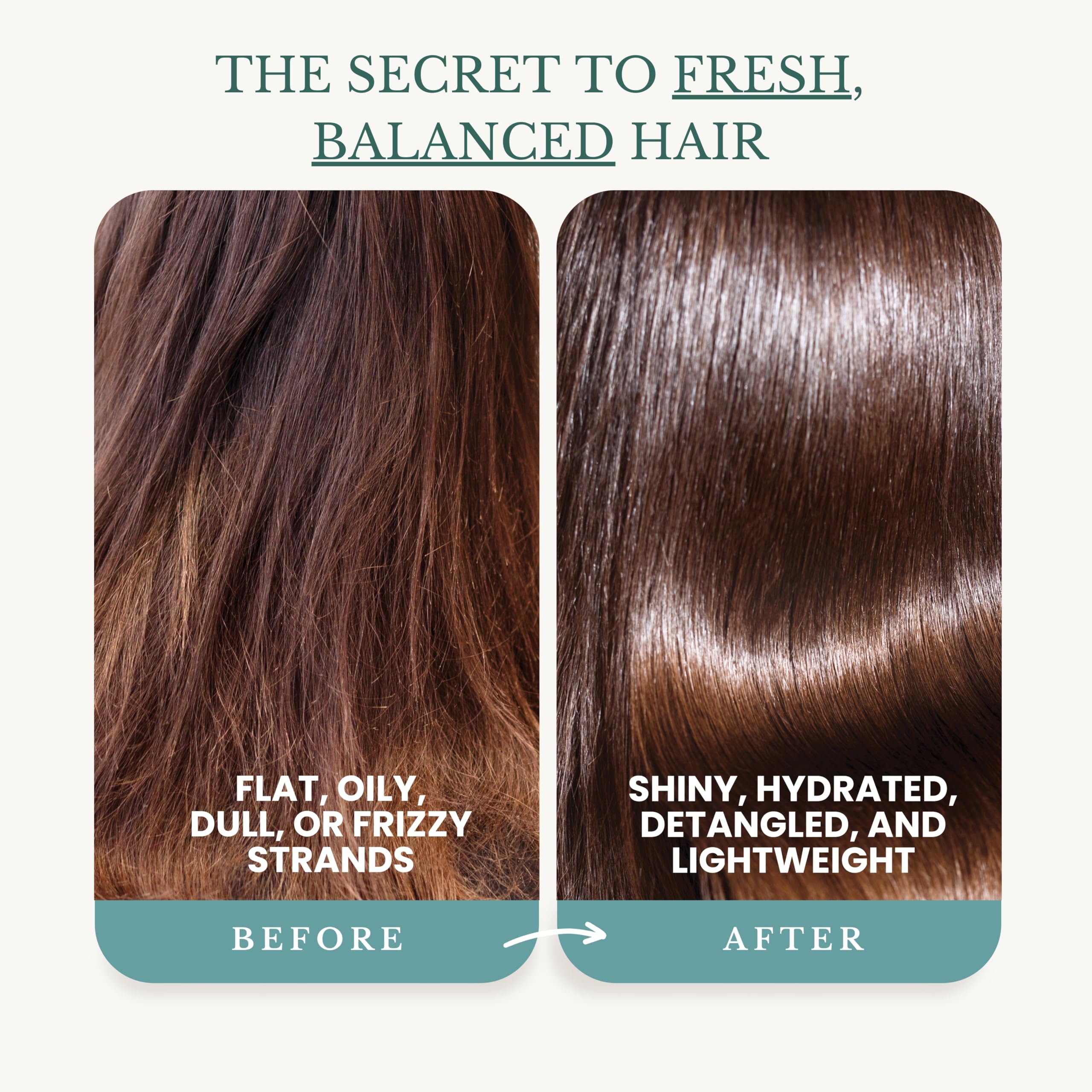 EDENIKA BOTANICALS peppermint shampoo label close-up highlights cleansing power