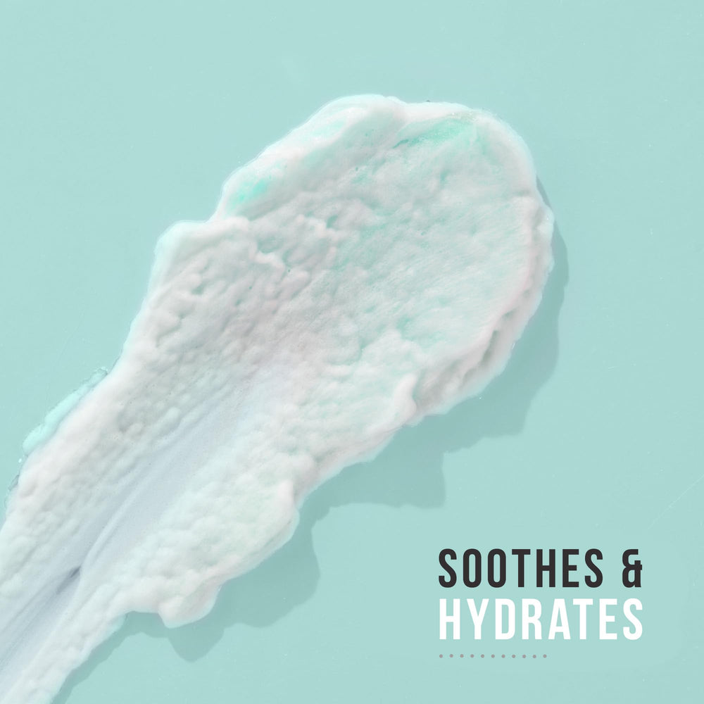 Edge Shave Gel eucalyptus-tea-tree scent emphasizes refreshing aroma