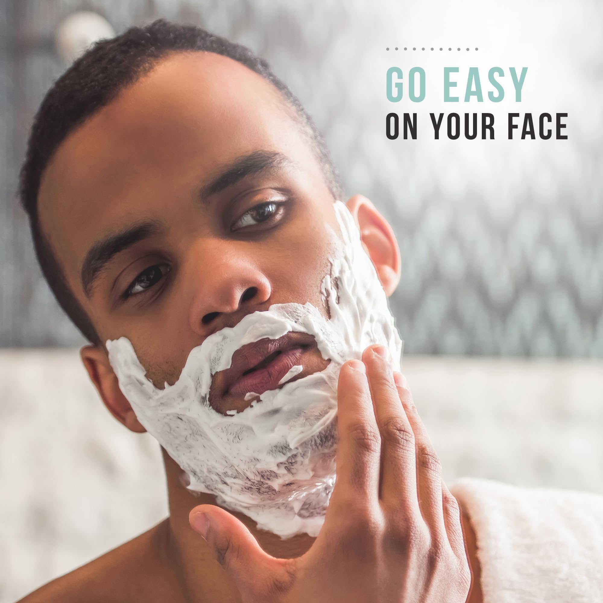 Edge Shave Gel long-lasting hydration image suggesting sustained moisture