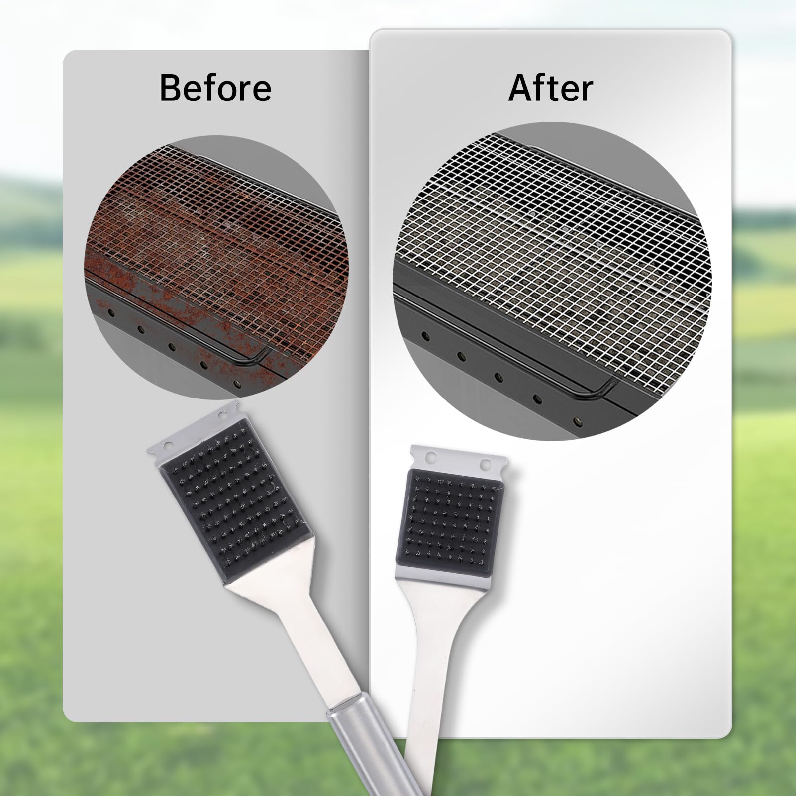 Edgnb food-grade stainless steel construction supports safe barbecue maintenance