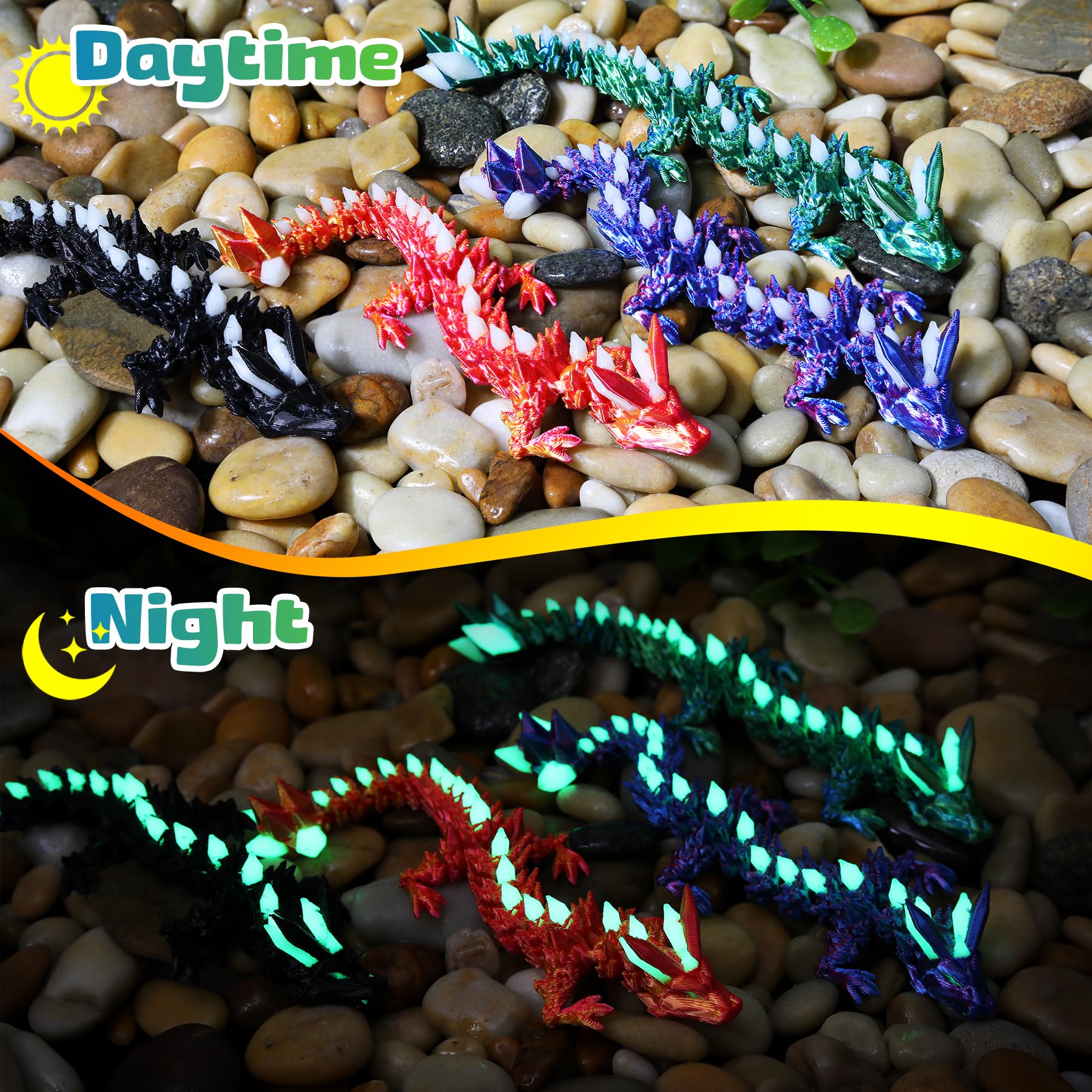 EDGRYJK fully articulated dragon figure for imaginative play