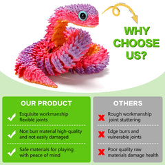 EDGRYJK snake decorative-display boosts whimsy on shelves