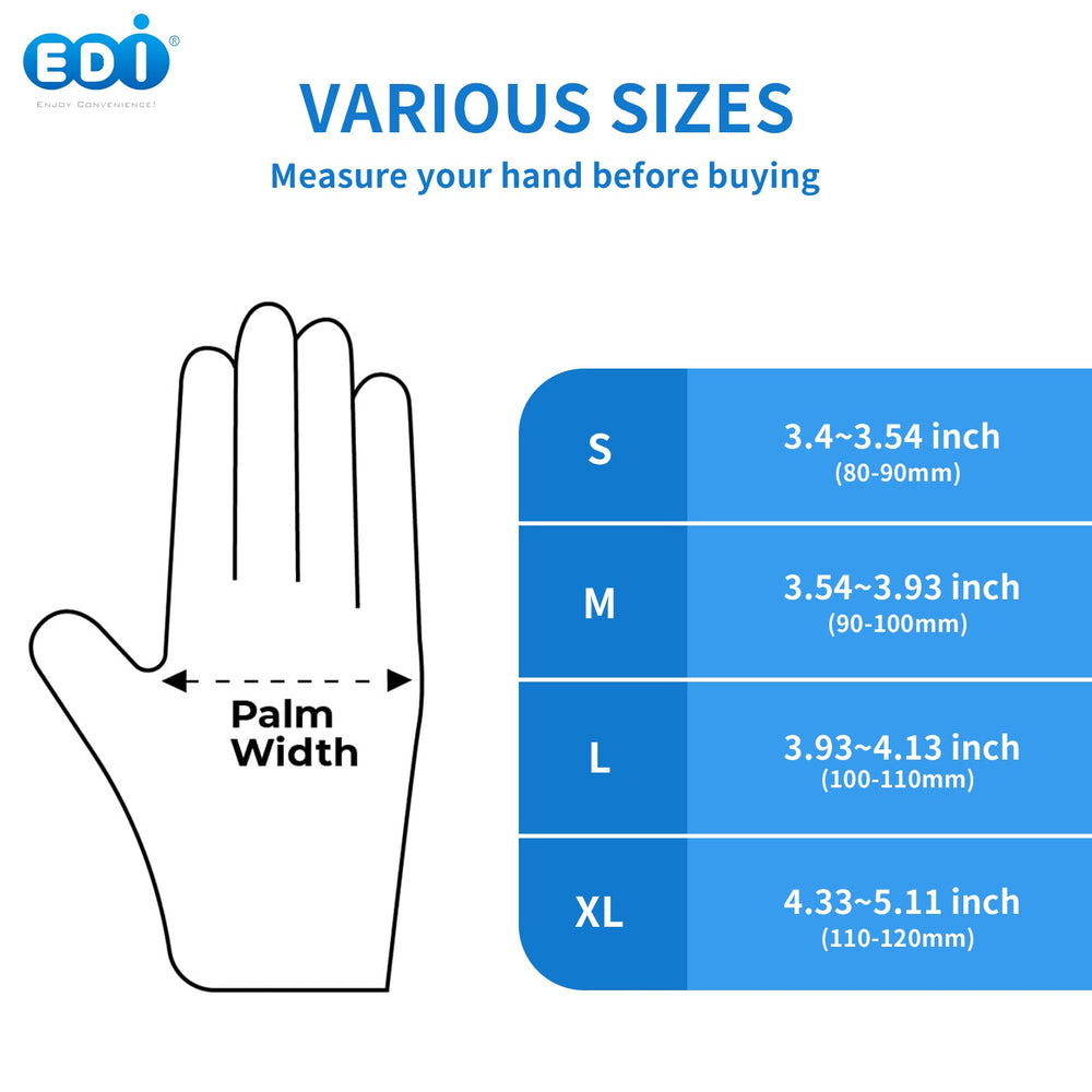 EDI gloves protect hands during household cleaning and sanitizing