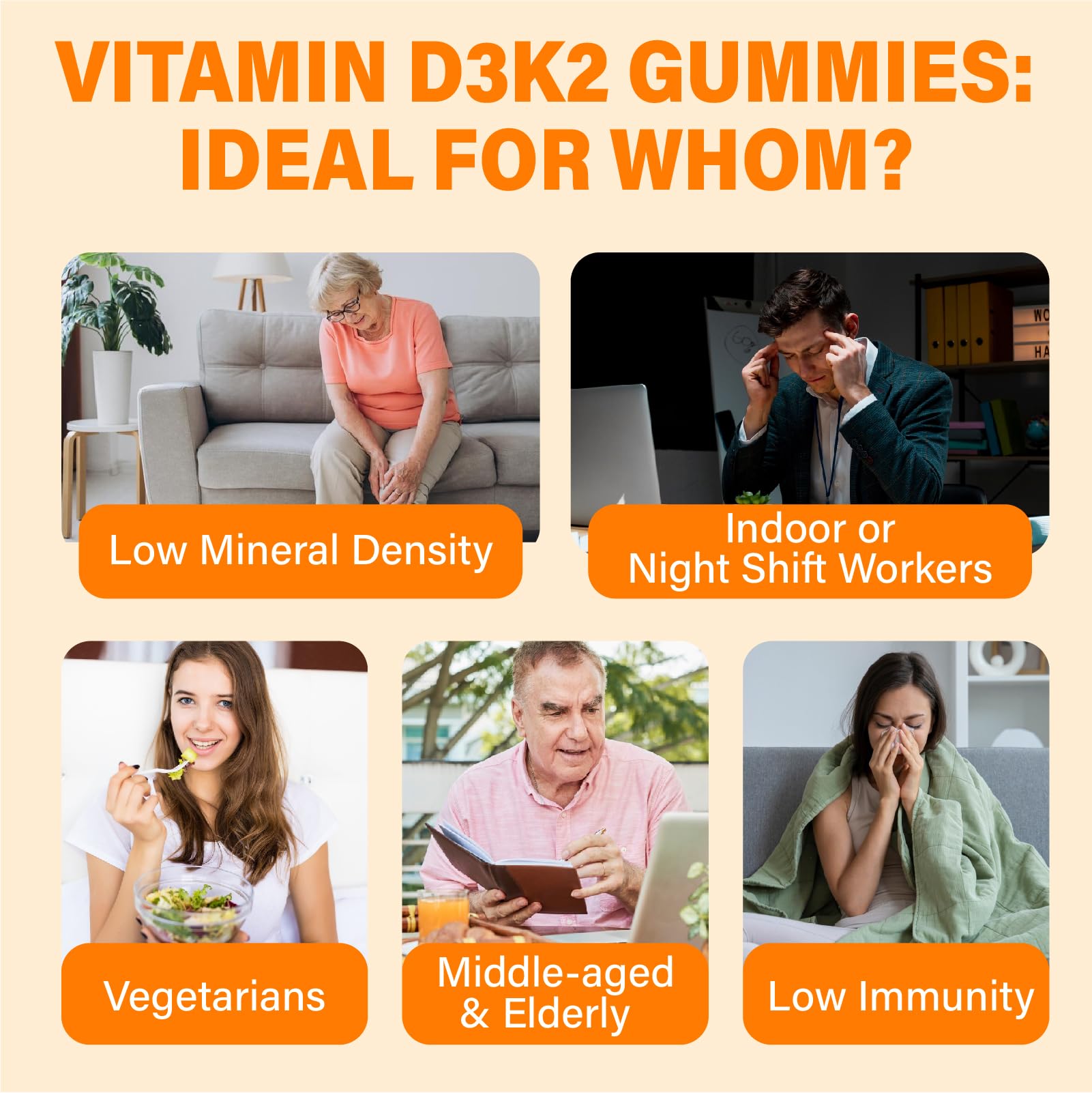Edmmyliy Vitamin D3 K2 gummies easy-open pack for on-the-go wellness.