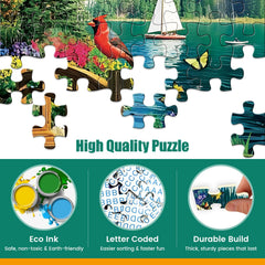 Edsjegn Precise-fit puzzle pieces—seamless assembly for satisfying completion.