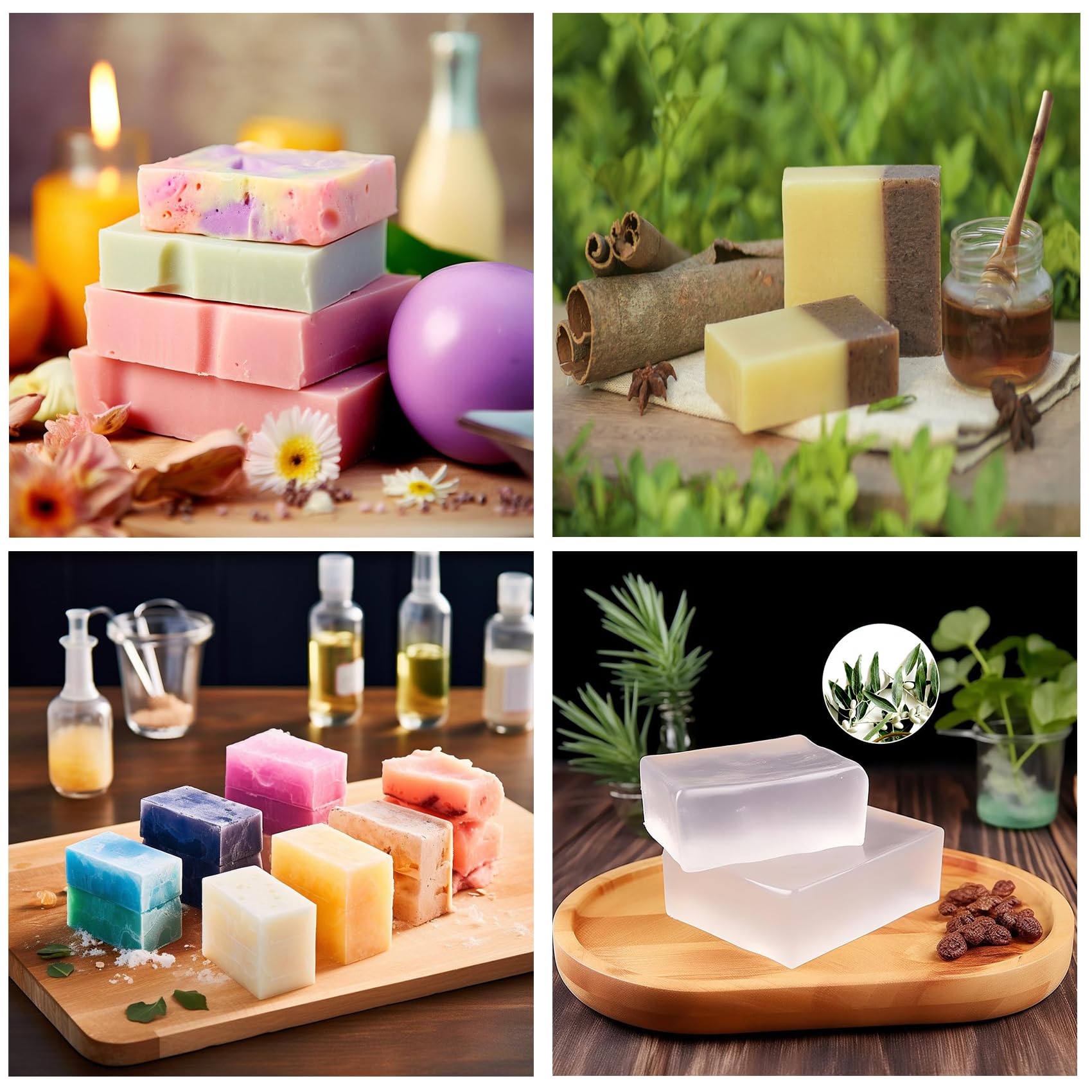 EDSRDRUS creative soap crafting with this base inspires playful designs